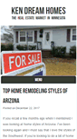 Mobile Screenshot of kendreamhomes.com